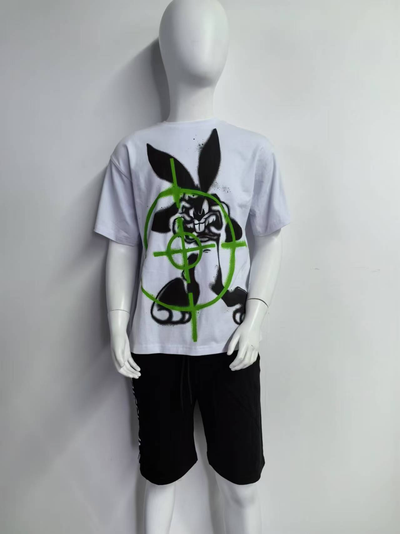 Knitted set for boys t-shirt, 