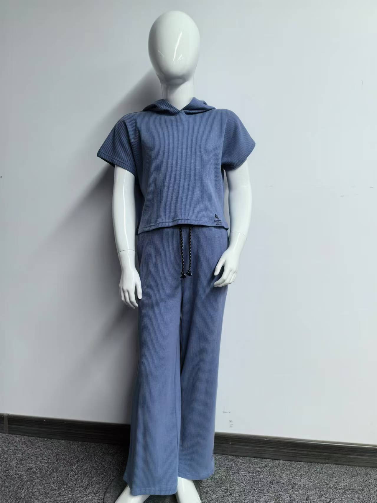 Knitted set for women t-shirt,