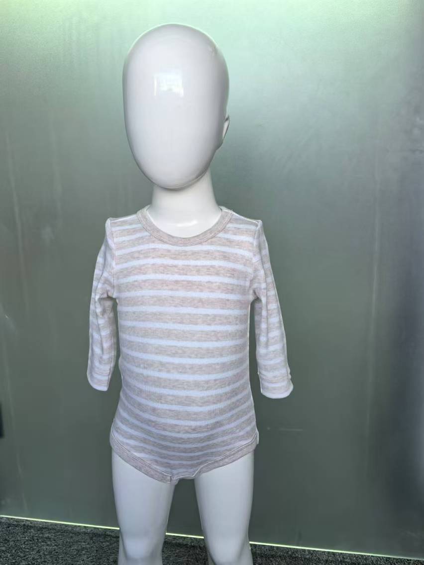 Knitted baby overall